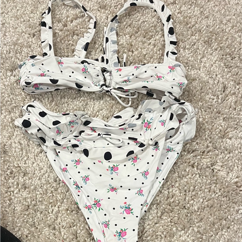 NWOT for love and lemons, two-piece swim